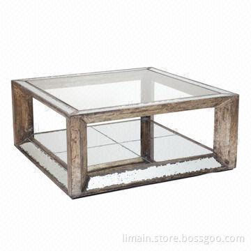 Coffee Table with 42-inch Width, Light Assembly Required